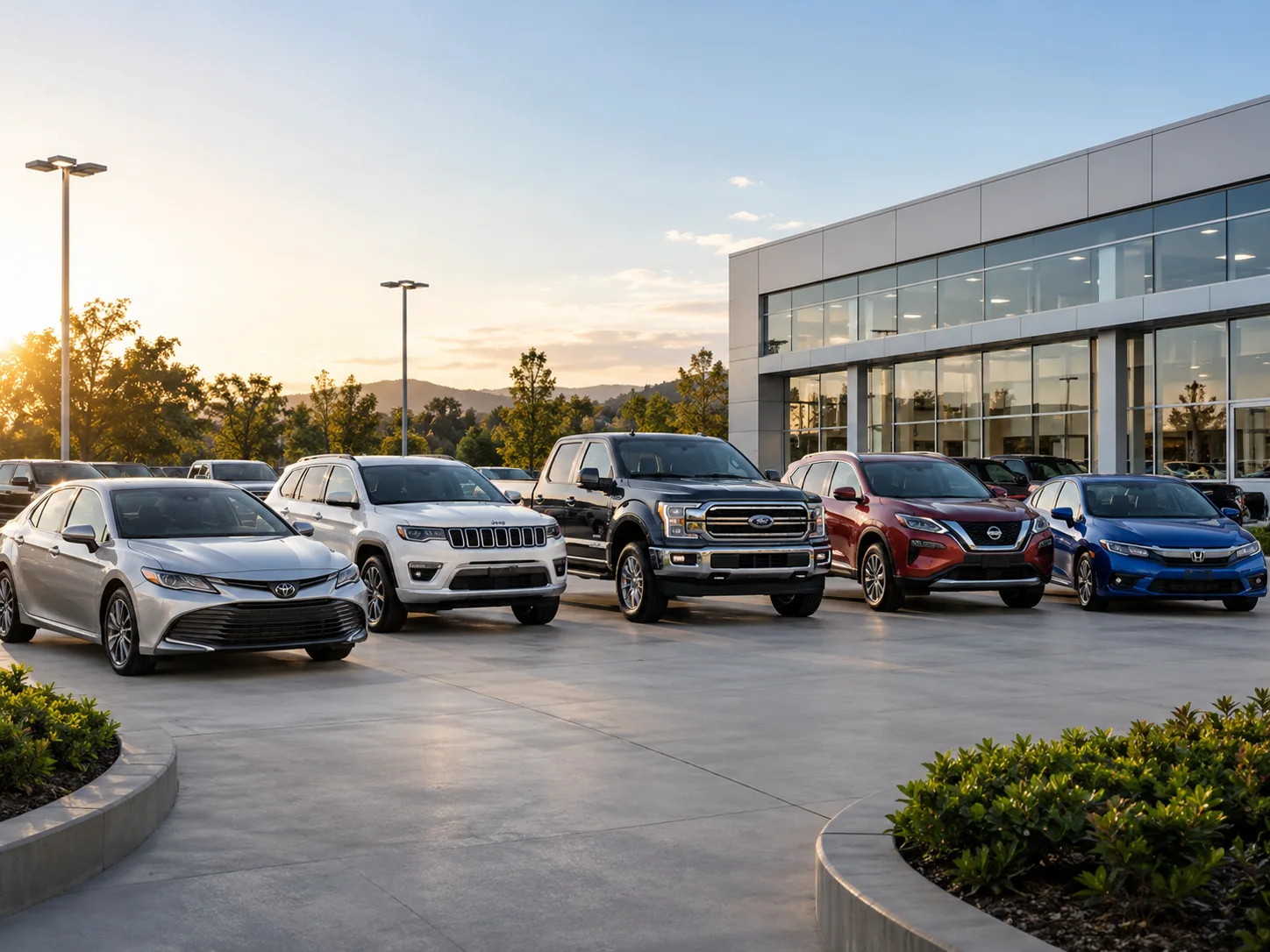 Regular vehicles including cars, SUVs and pickup trucks at NA Auto Buyers